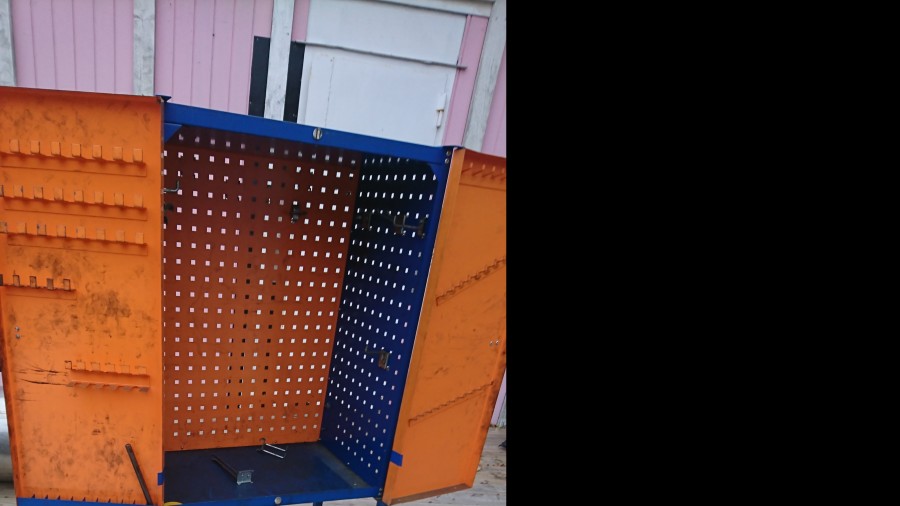 Verktygskåp på hjul