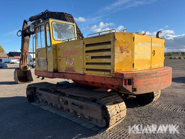 Grävmaskin Åkerman H12 med skopor