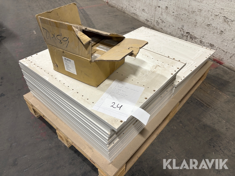 Skåpsstommar sidostycke Marbodal 24st