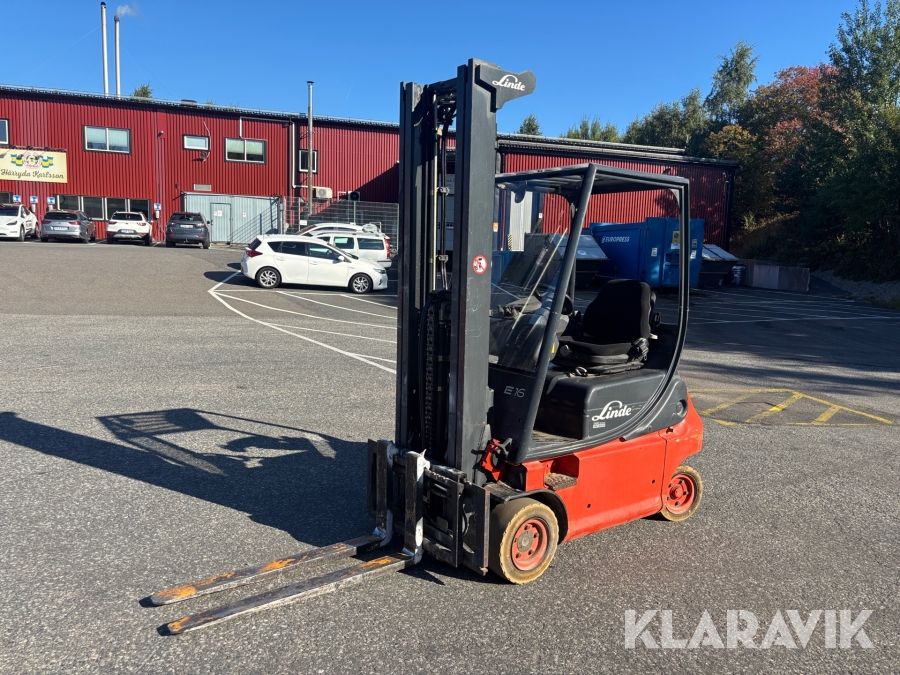 Truck Linde E16P-02 lyfthöjd 5450 mm