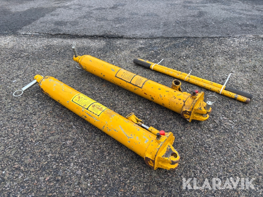 Hydraulcylindrar/Domkraft 2 st
