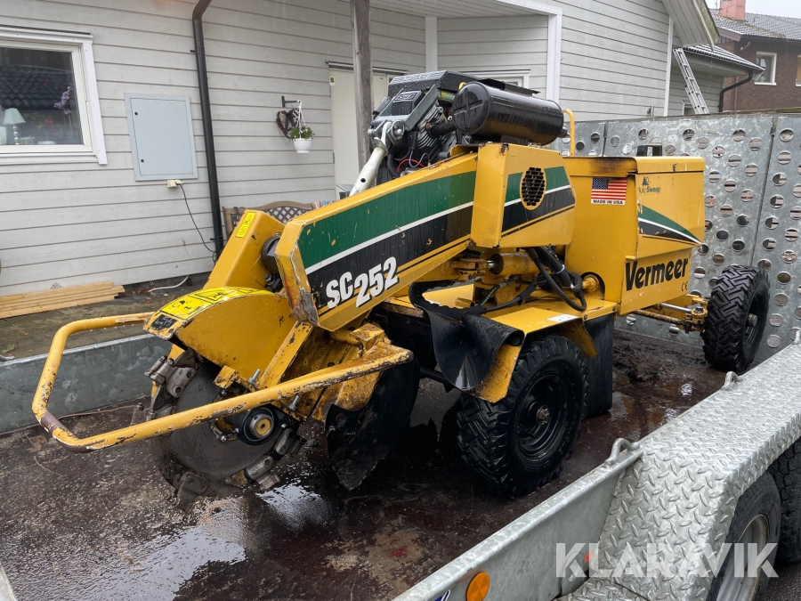 Stubbfräs Vermeer SC252