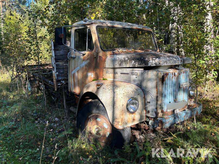 Veteranlastbil Scania L50 S54