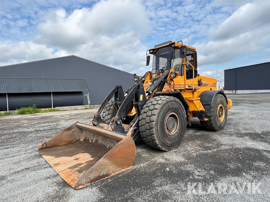 Hjullastare Ljungby Maskin L17 med redskap