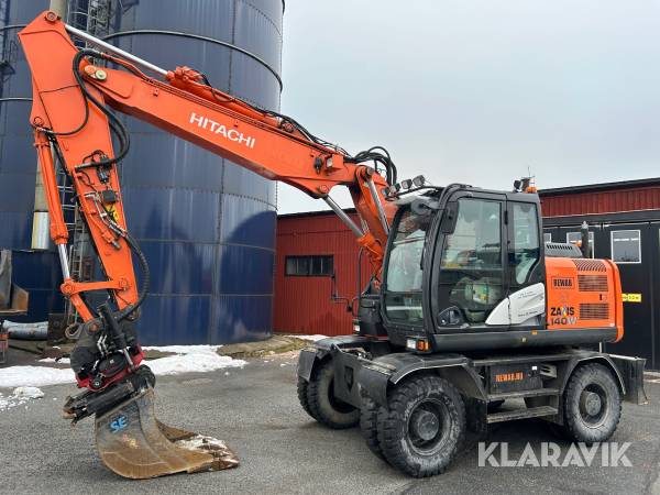 Grävmaskin Hitachi ZX140W-5B