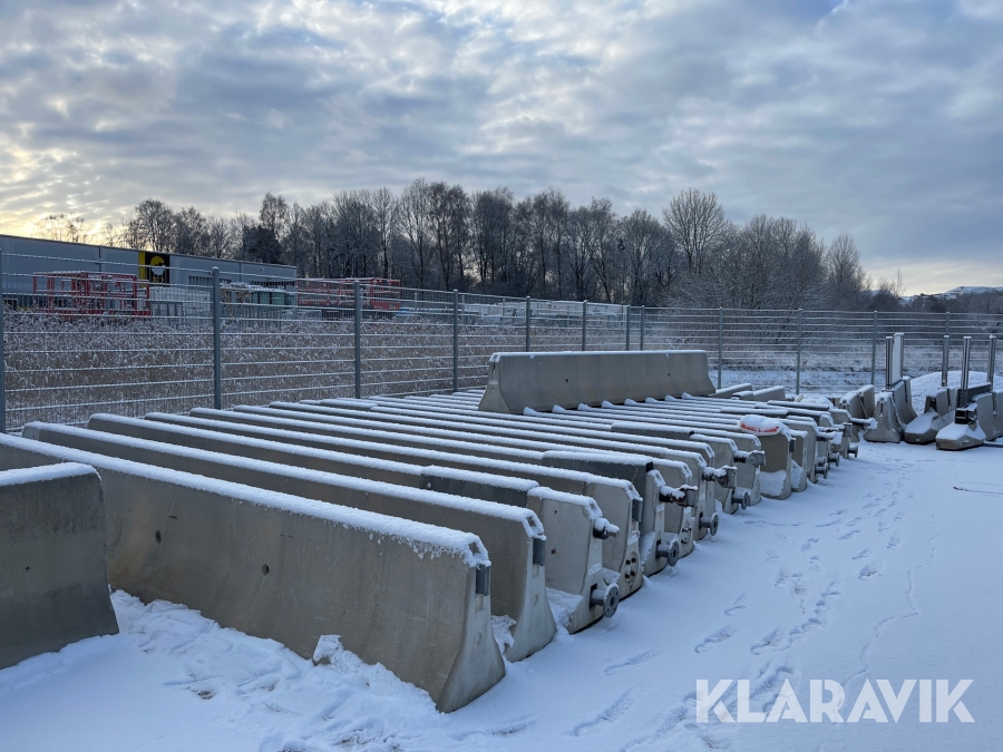 Betongbarriärer Meag Genevad 28 st