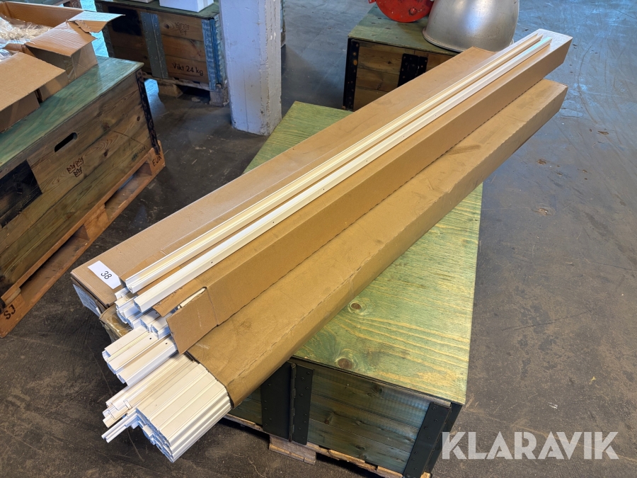 Kabelkanal 25x25x2000mm ca 200st