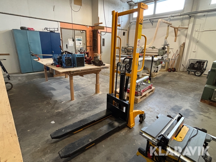 Manuell pallstaplare Silverstone 1000kg