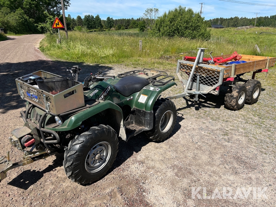 Fyrhjuling Yamaha Grizzly 350