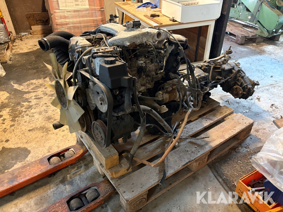 Motor medväxellåda Ssangyong 5 cyl TDi 2,8L Licensed by Mercedes-Benz