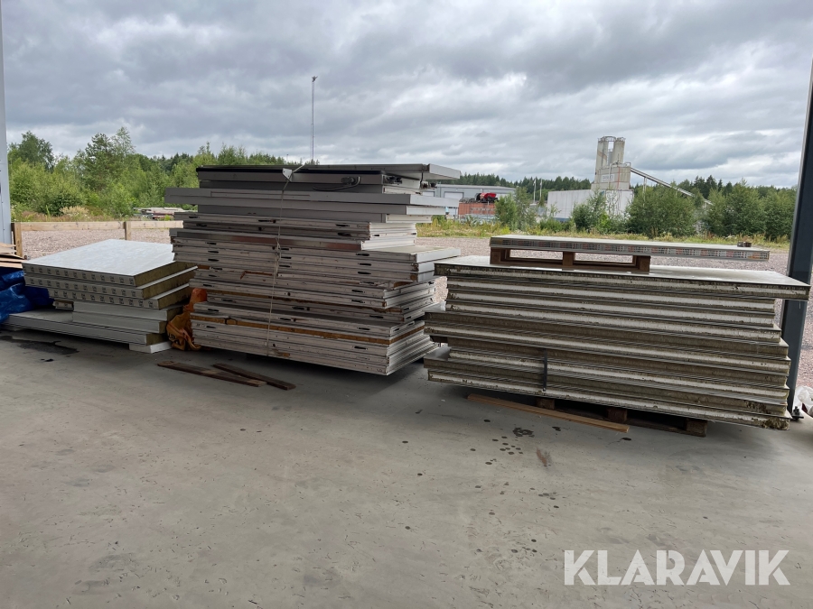 Kylväggar/Sandwichelement Ca 60st