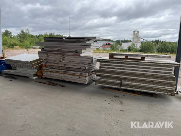 Kylväggar/Sandwichelement Ca 60st