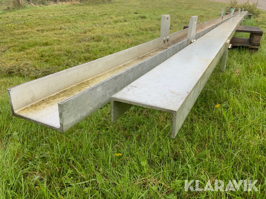 Aluminiumbalkar 10.95m 2st