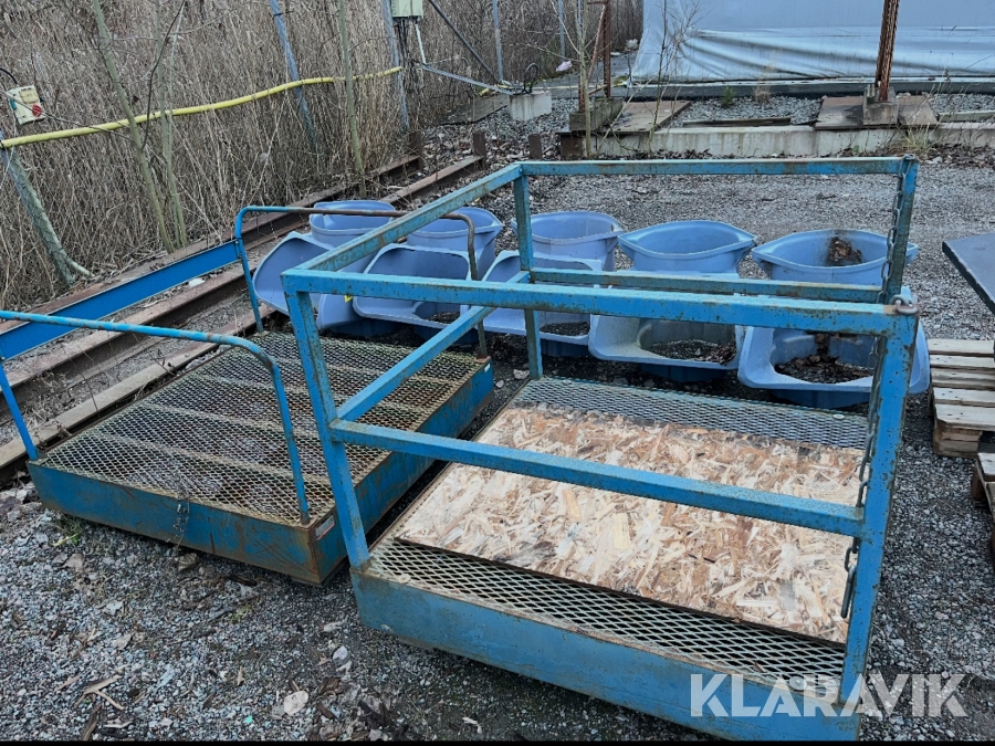 Uppsamlingskärl för oljefat 2st