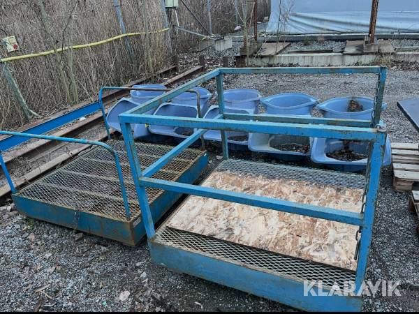 Uppsamlingskärl för oljefat 2st