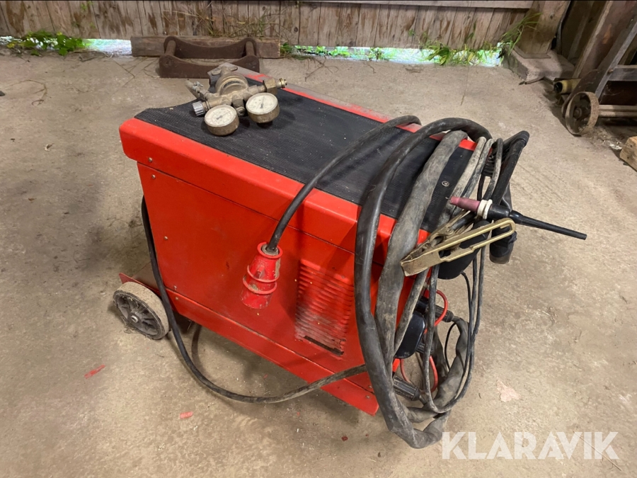 Tigsvets AC/DC Helvi Euro tig 200 ac-dc med reservdelar