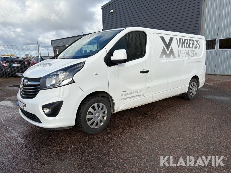Skåpbil Opel Vivaro 2900 Biturbo