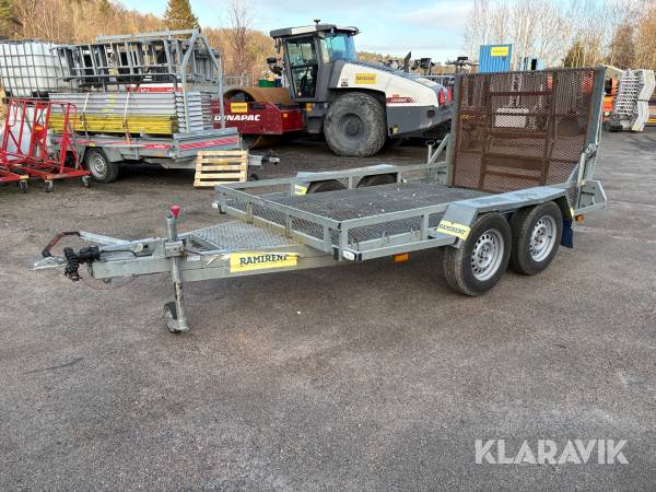 Maskinsläp Rekotrailer MT3000-300TD
