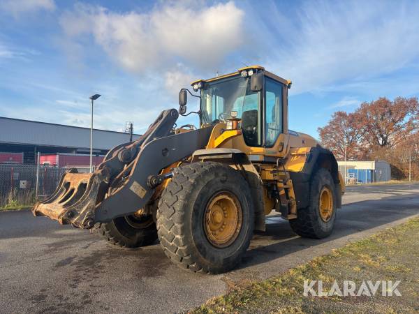 Hjullastare Volvo L110G med våg
