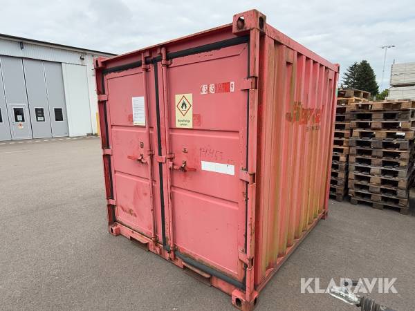 Container med uppsamlingskärl 8 fot