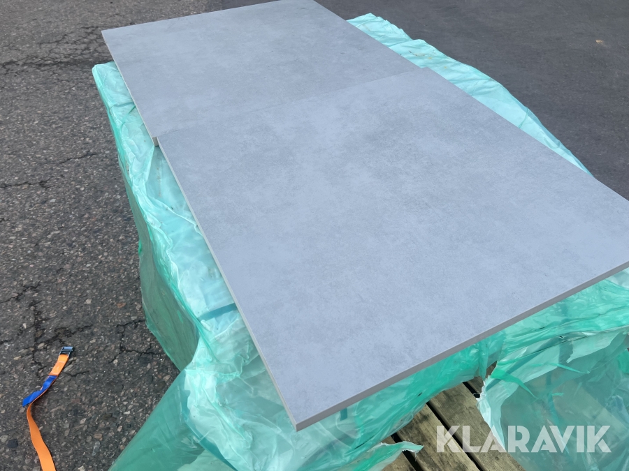 Klinker Cement grå matt 60x60 100kvm