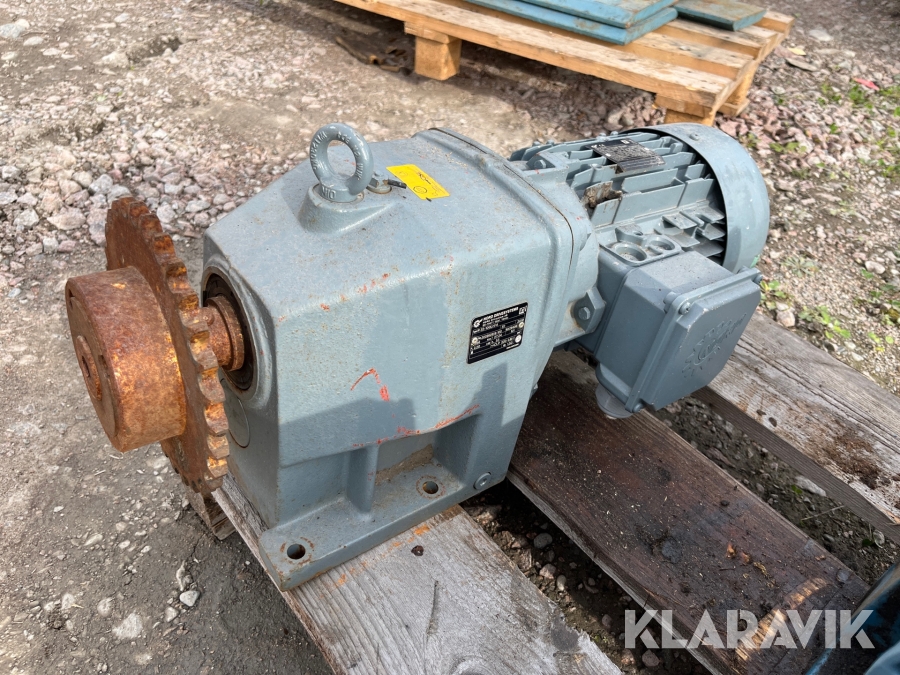 Elmotor med växellåda Nord Sk 32-100LH/4