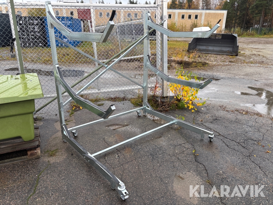 Förvaringsställ i aluminium för båtar Linder