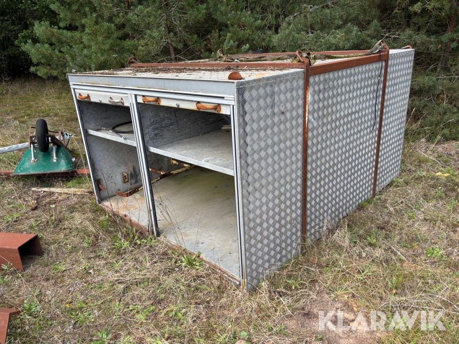 Jalusiskåp till lastbil