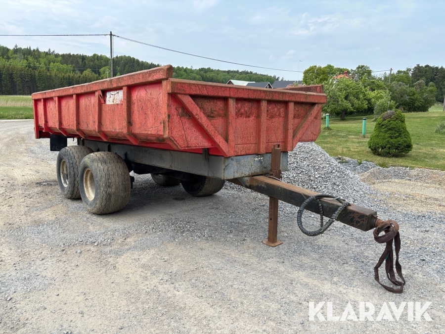 Tippvagn Waldung 12tons