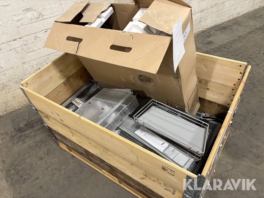 Delar till Utställningskök 1st pall