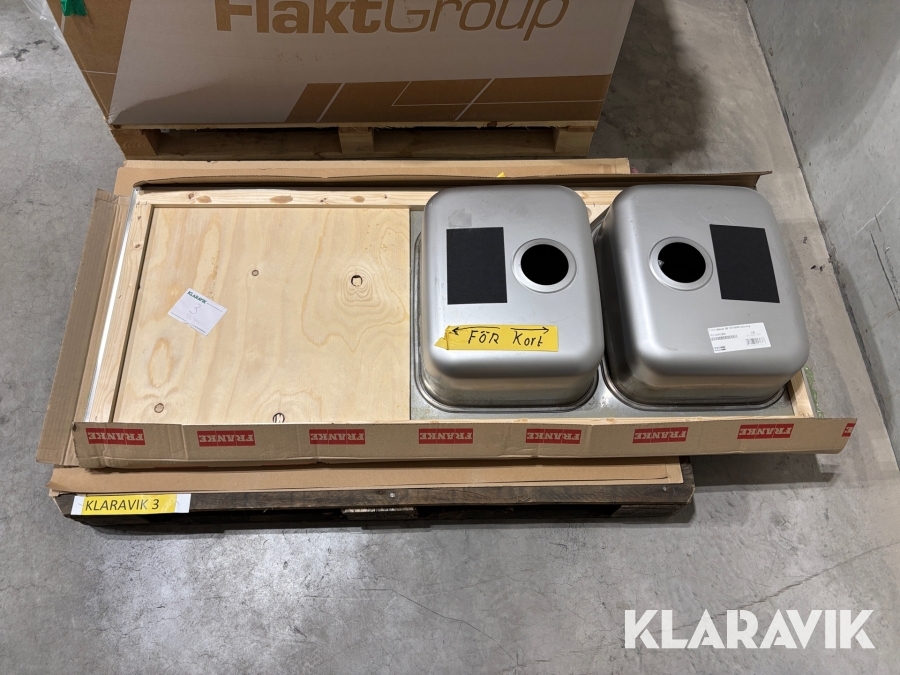 Diskbänk med diskho Franke 1st