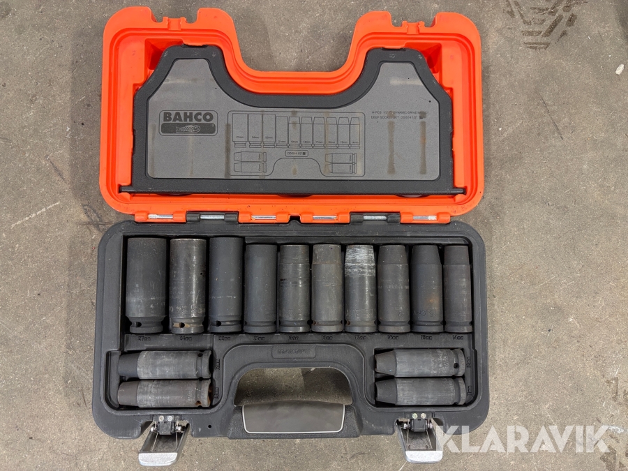 Krafthylsor Bahco 10 -27mm