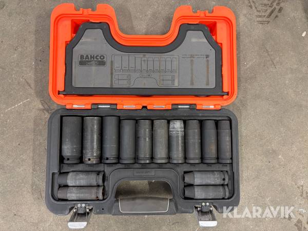 Krafthylsor Bahco 10 -27mm