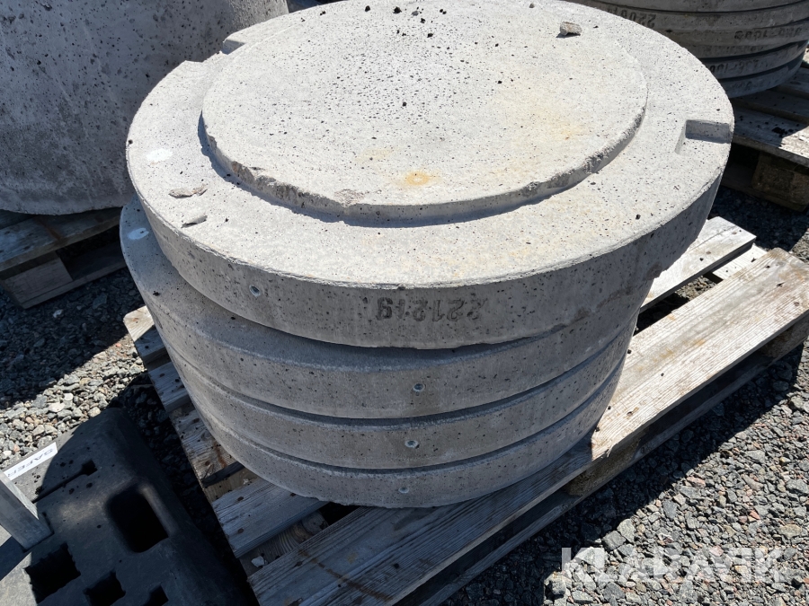 Brunnslock körbara 4 st