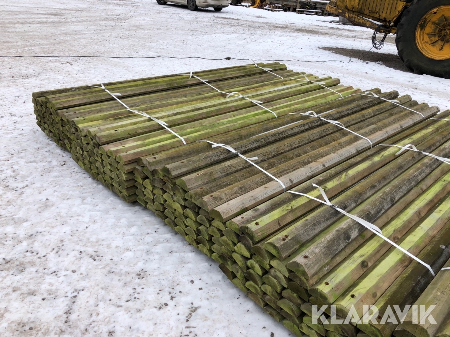 Staket / Slanor 6-kantig 200st tryckimpregnerade