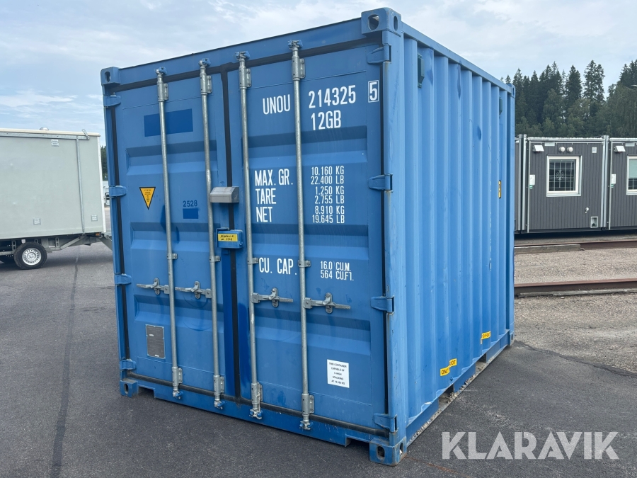 Förrådsscontainer oisolerad 10-fot