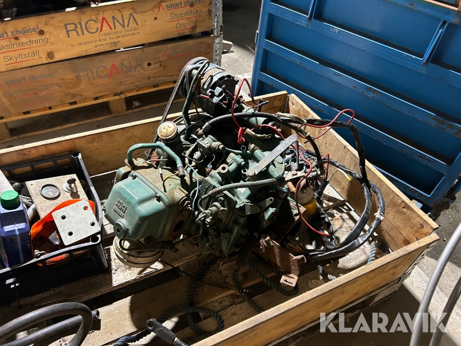 Båtmotor Volvo Penta MD5B med Volvo S-drev