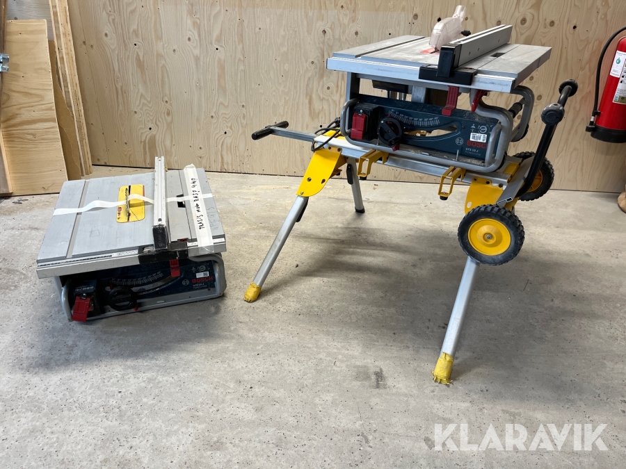 Bordsågar 2st Bosch