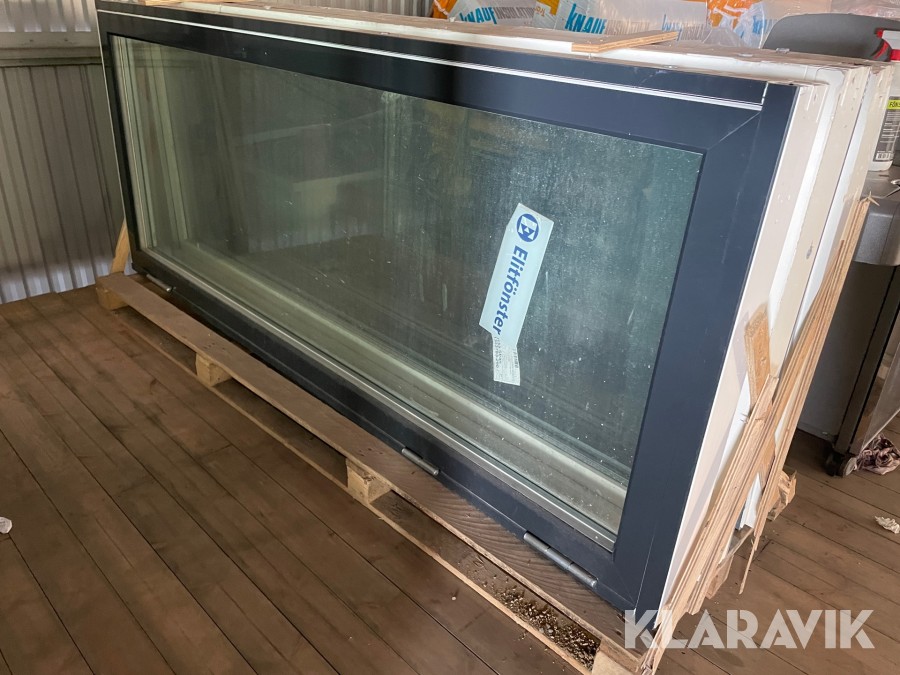 Altandörr Elitfönster helglasad