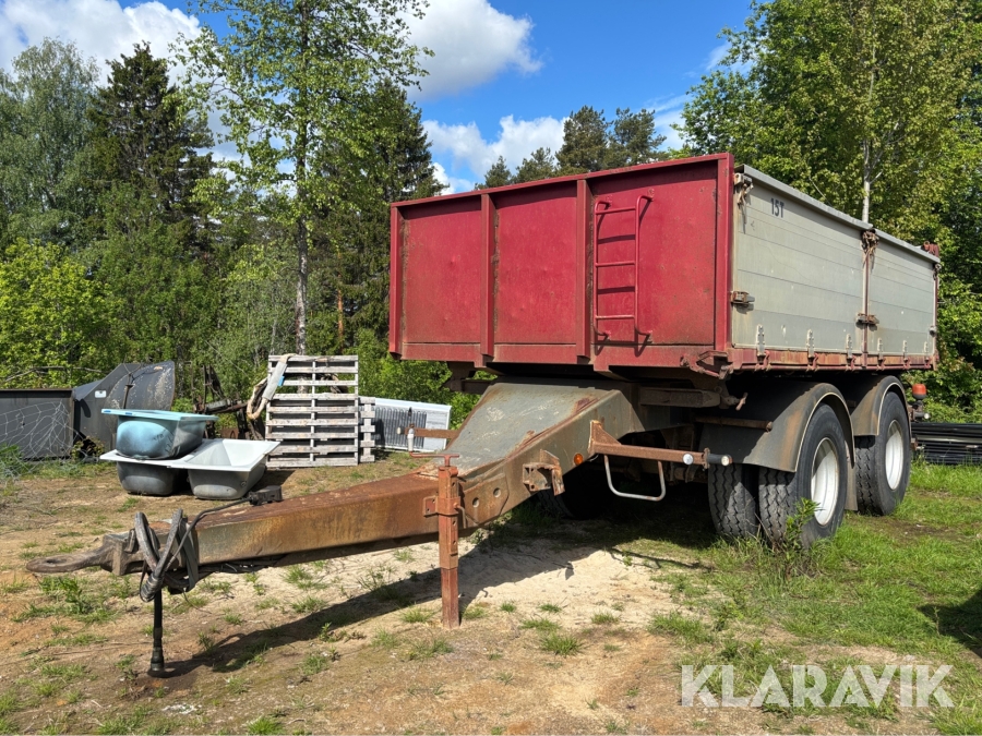 Boggiekärra Ilsbo Ti-2k 20 ton