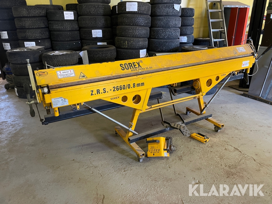 Bockning Sorex Z.R.S. 2660/0.8 mm