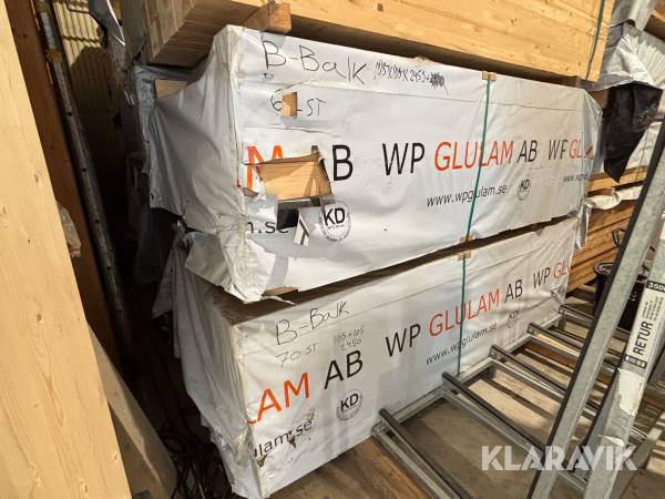 Limmträ stolp 105x105x2455mm