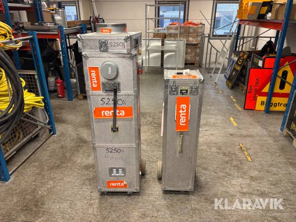 Luftrenare Nordic FB430 med slangpaket