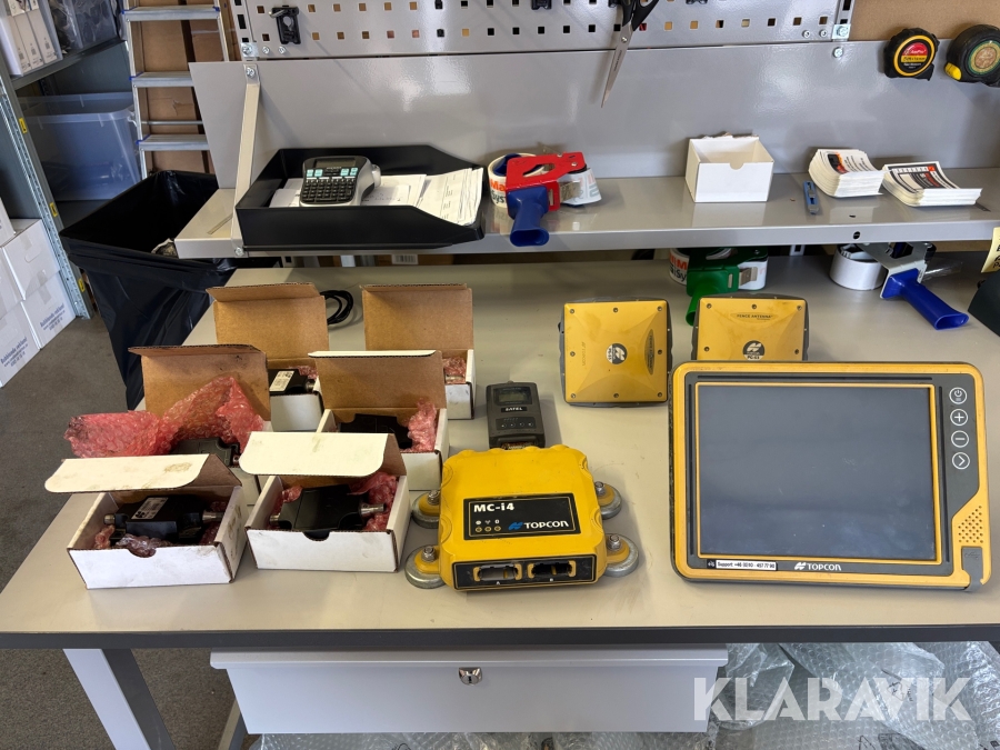 Grävsystem Topcon 3D-MC Komplett 3D med licens