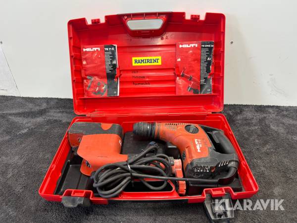 Kombihammare med dammsug Hilti TE7C+DRS