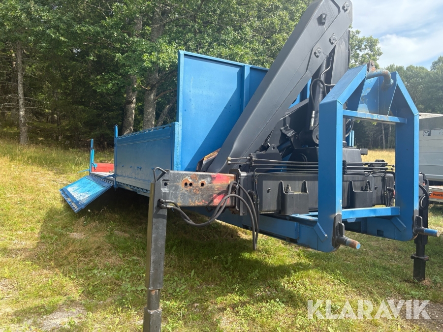 Kranflak med radiostyrd Tico 1585 Tico 1585