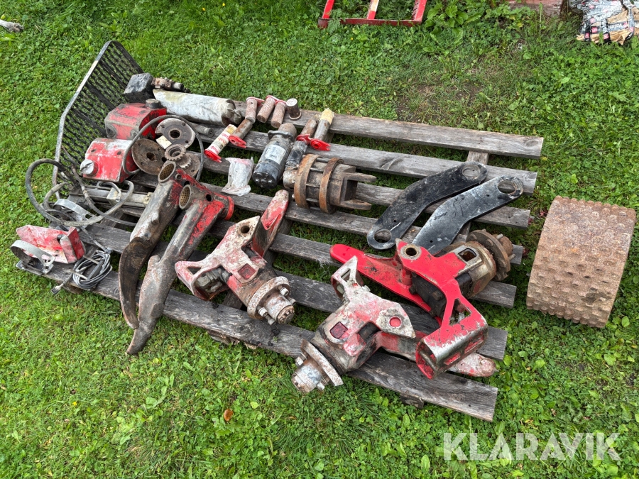 Skördaraggregat Komatsu / Valmet 945.2 + delar till 901.2 och Haglöf dataklave