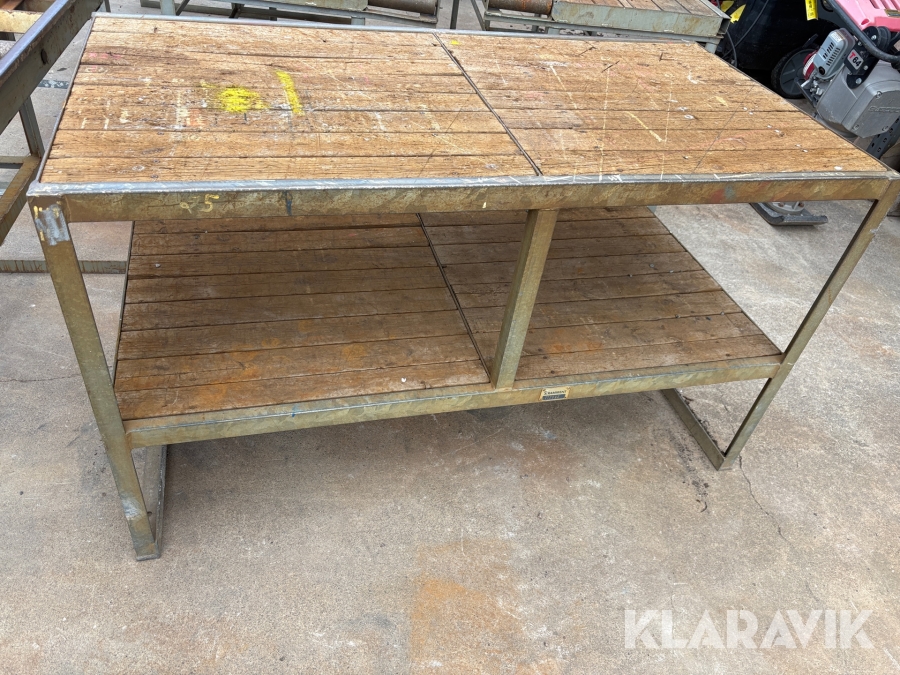 Armeringsbänk Weelu exkl rullar