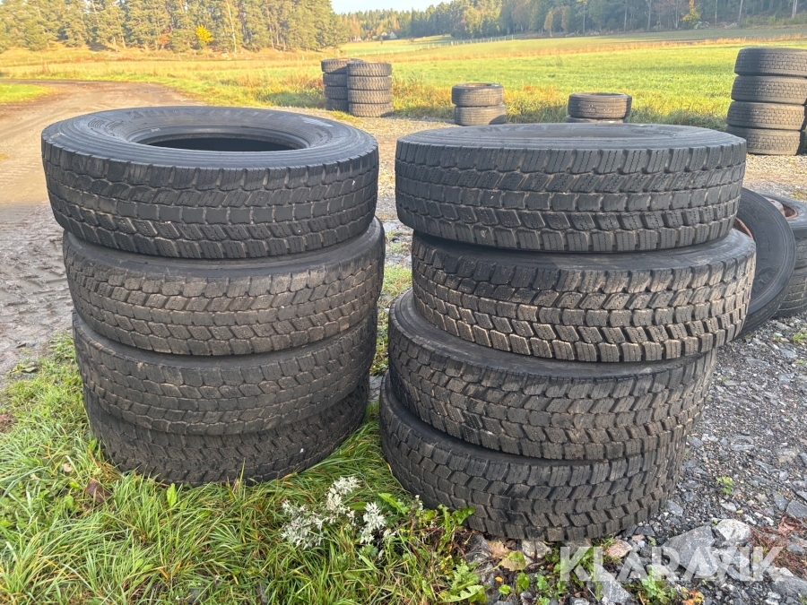 Däck Bridgestone 315/80R22.5 8st