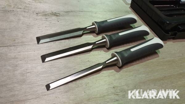 Sats med stämjärn 3 delar